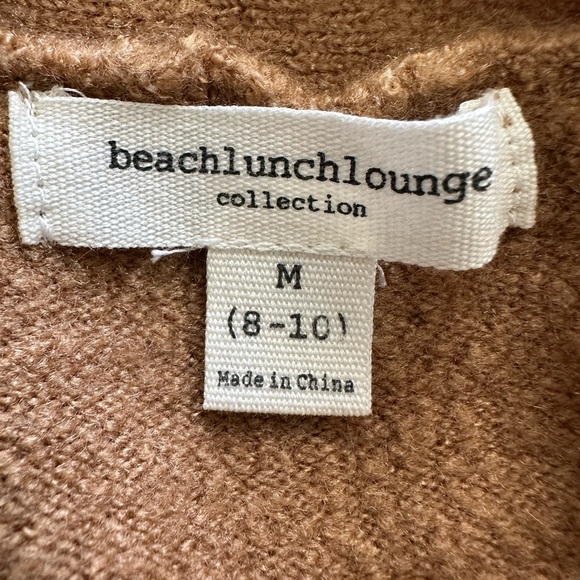 BeachLunchLounge Women's Colorblock Button Cardigan medium - Picture 7 of 8